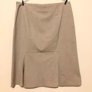 Brown Banana Republic skirt and blazer set